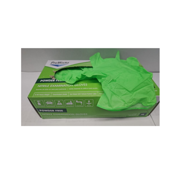 Green Work Gloves